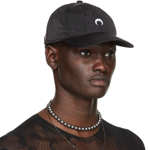 Marine Serre Crescent-Moon Moire Cap - Picture 10 of 11